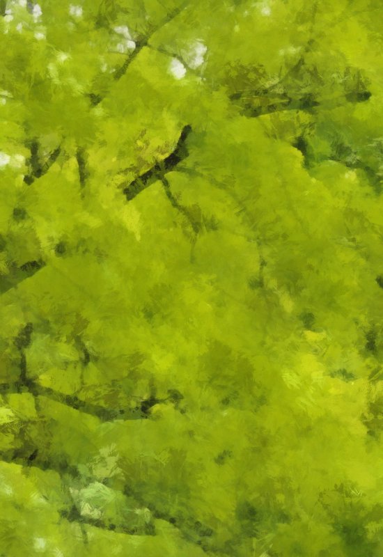 Зеленый фон акварель