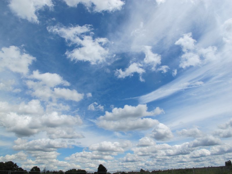 Небо с облаками