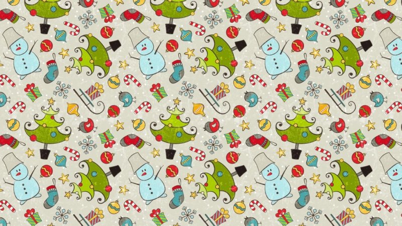 Новогодняя Оберточная бумага