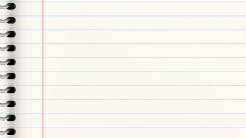 Лист в линейку