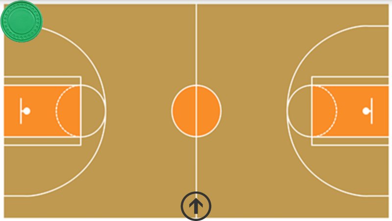 Разметка Баскет поля