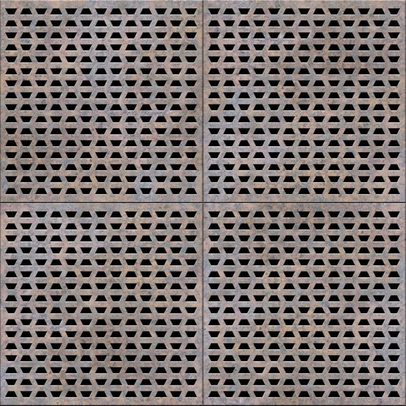 Алюминиевая перфорированная панель 122x500x3960 СТБ en 14388 2009