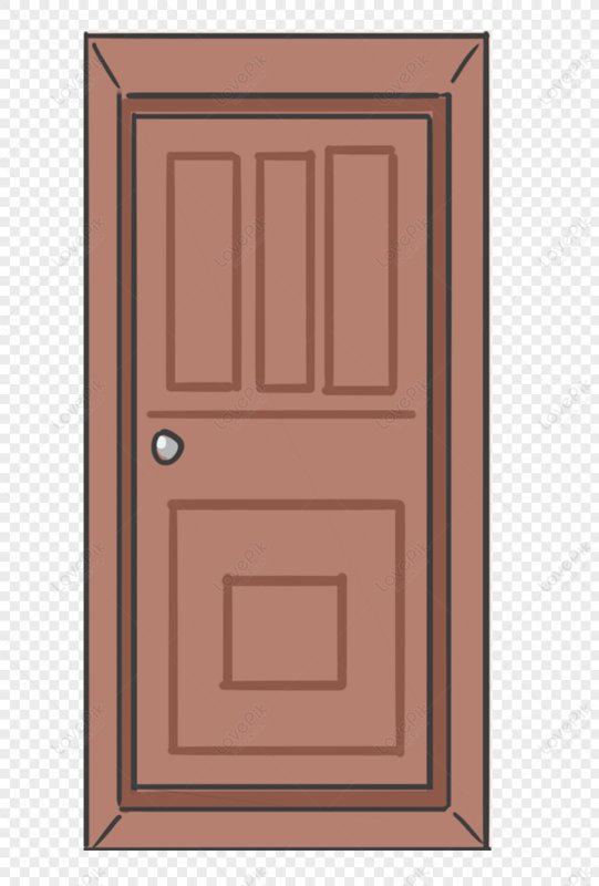 Дверь нарисованная