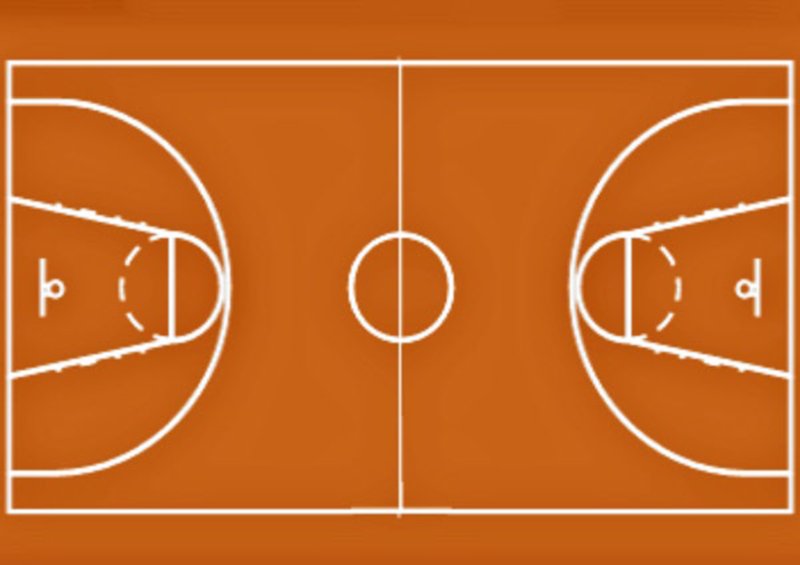 Баскетбольная площадка текстура