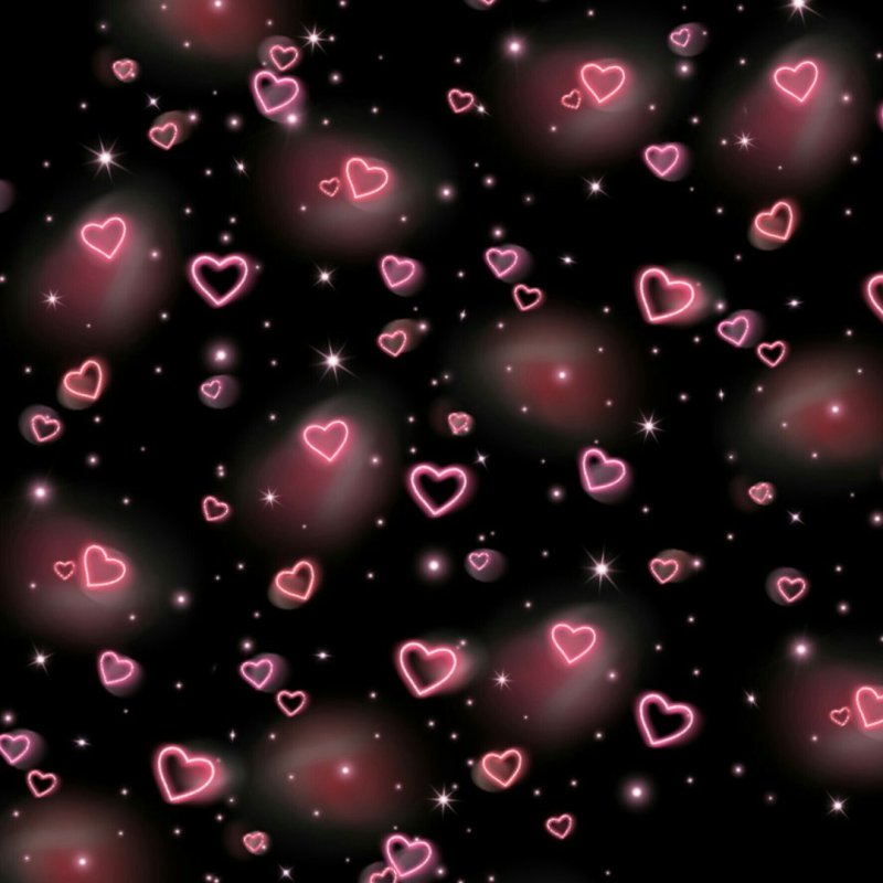 Сердечки фон