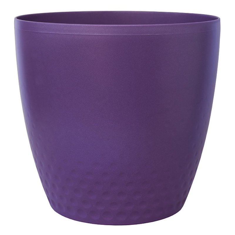 Горшок для цветов сиреневый