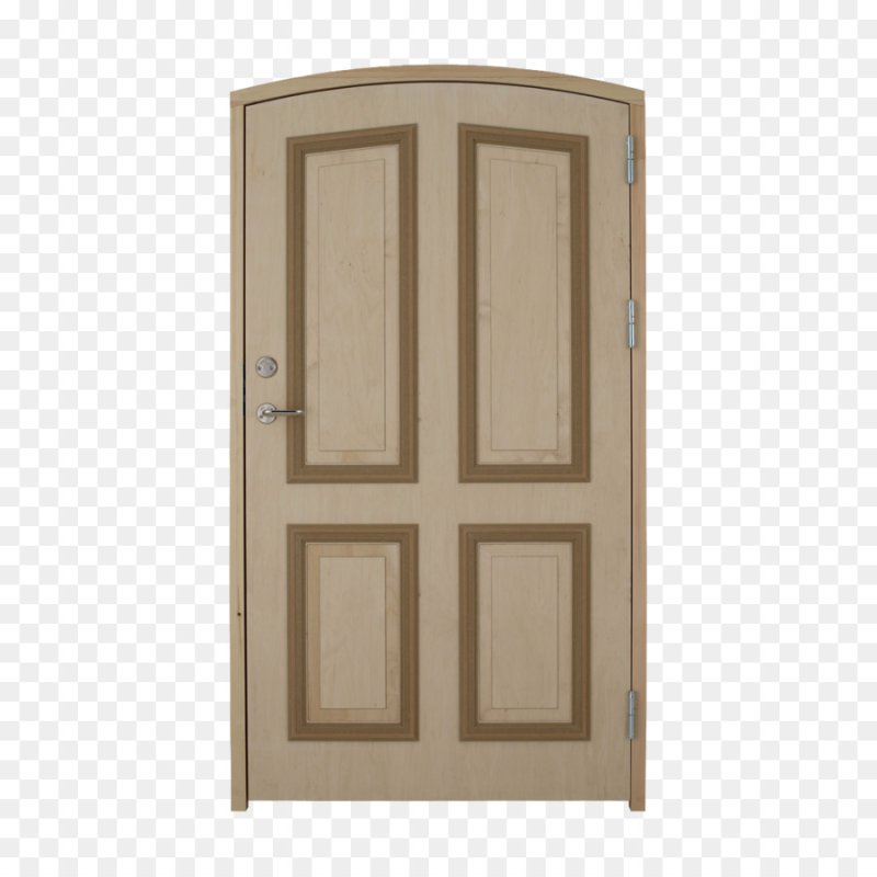 Дверь на белом фоне