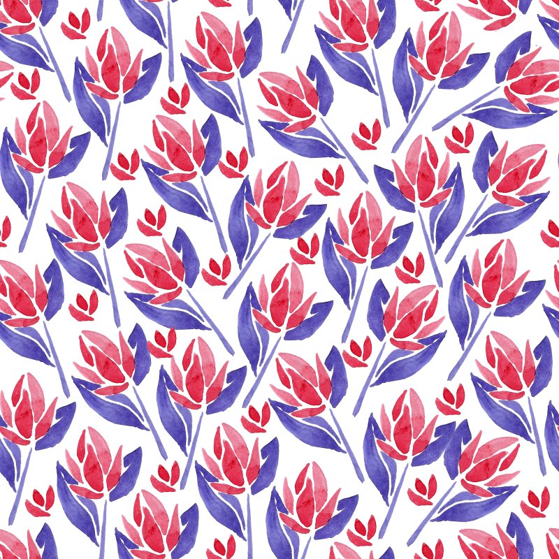 Цветочный паттерн