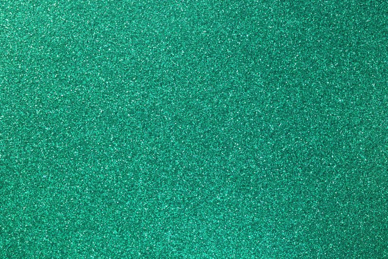 Глиттер зелёный