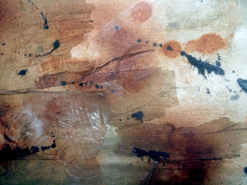 Абстрактная живопись Ваби Саби