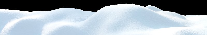 Снег сугроб без фона