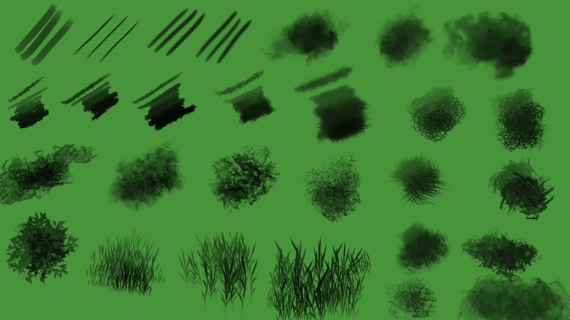 Кисть трава для САИ 2