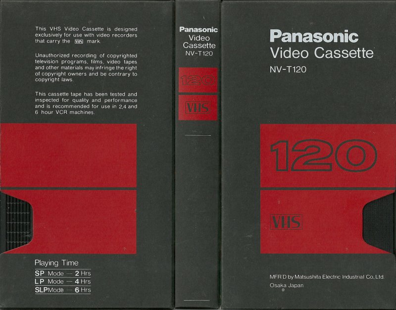 Обложки ВХС кассет