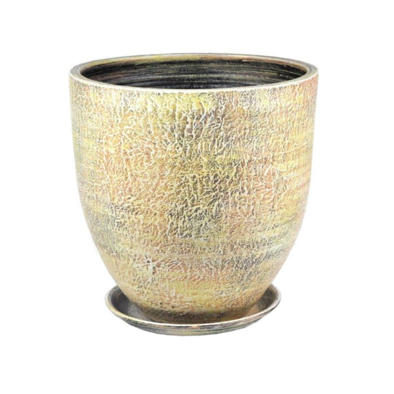 Керамический горшок большой напольный