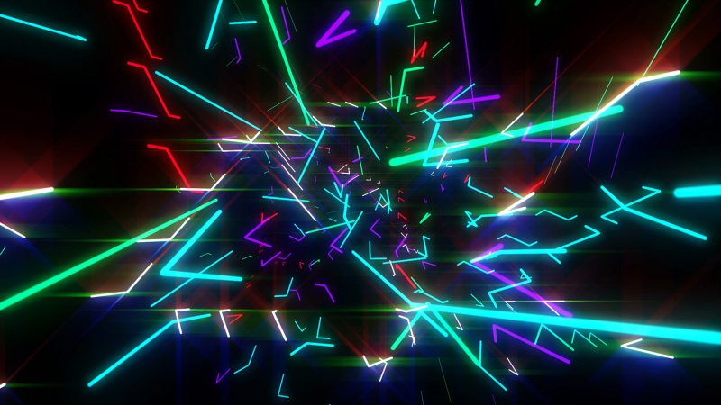 Неоновый фон