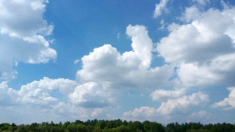 Красивые облака