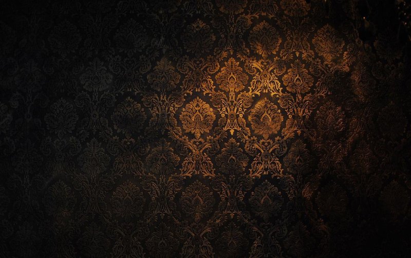 Темный фон с узорами