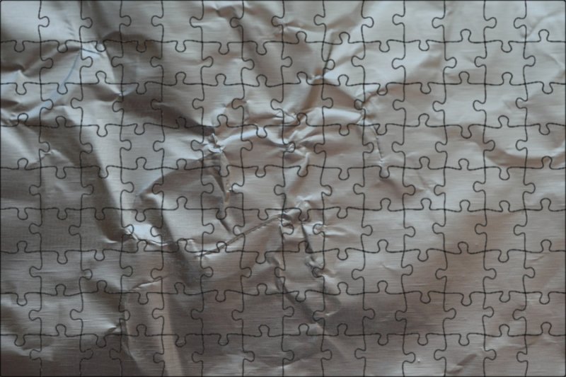 Мятый лист металла