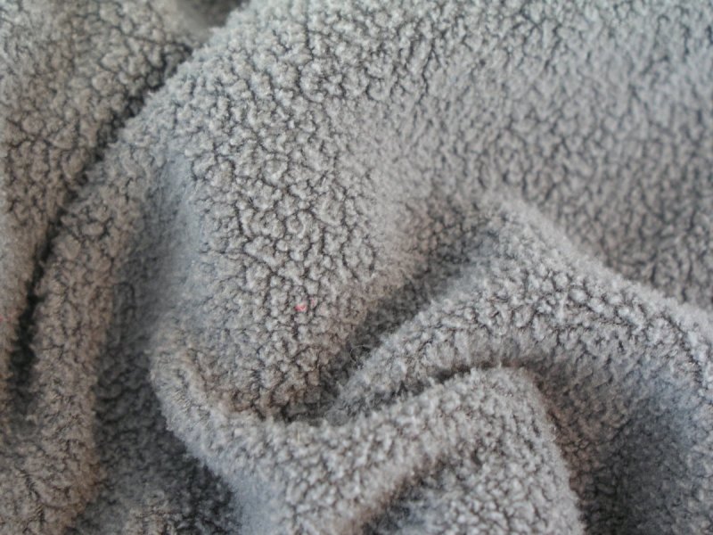 Флис серый ткань