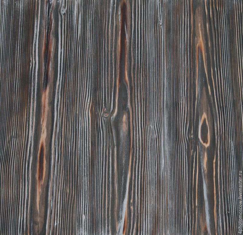 Браширование древесины морилка