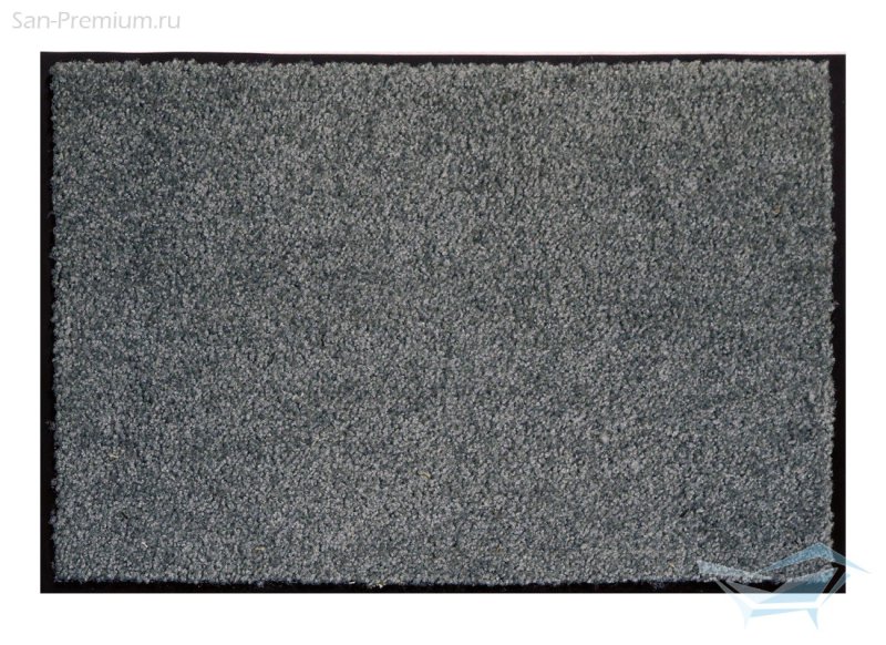 Коврик придверный 60x90см цвет серый