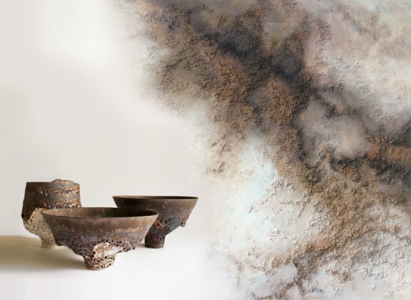 Японская живопись Ваби Саби