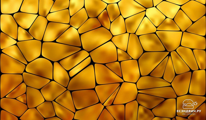 Золотые обои