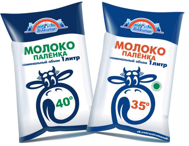 Молоко упаковка