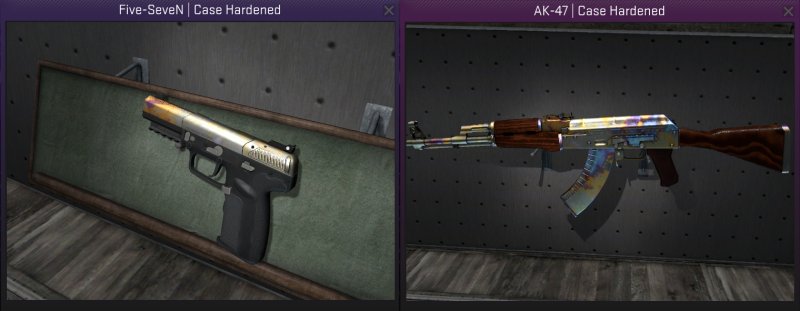 Скин в КС го поверхностная закалка