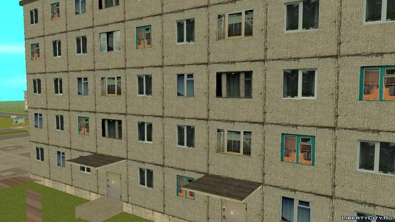 Панельный дом текстура