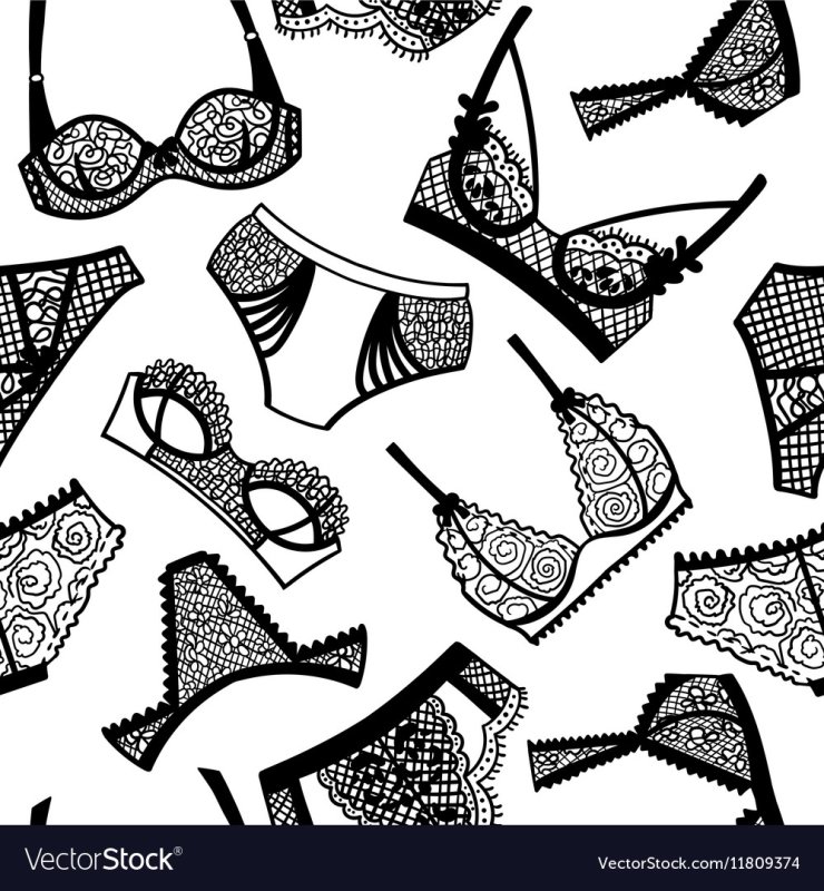 Нижнее белье женское паттерн