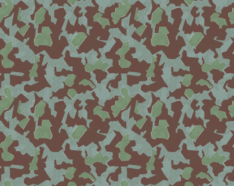 Камуфляж ВСР-98 Флора ткань