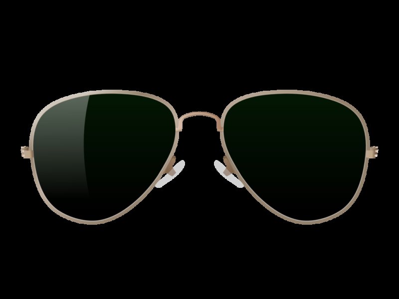 Очки ray ban Авиаторы черные