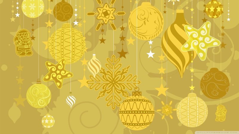 Красивый новогодний фон