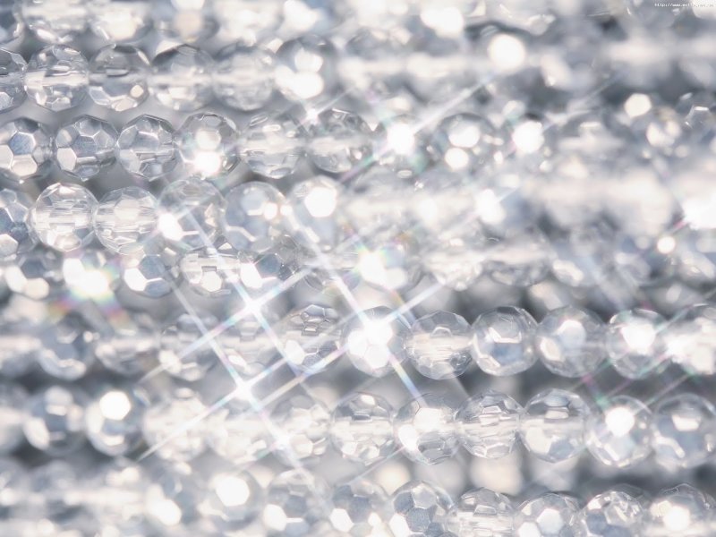 Серебряные блёстки