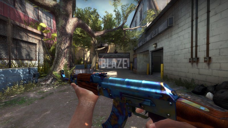 AK-47 Case hardened Blue Gem