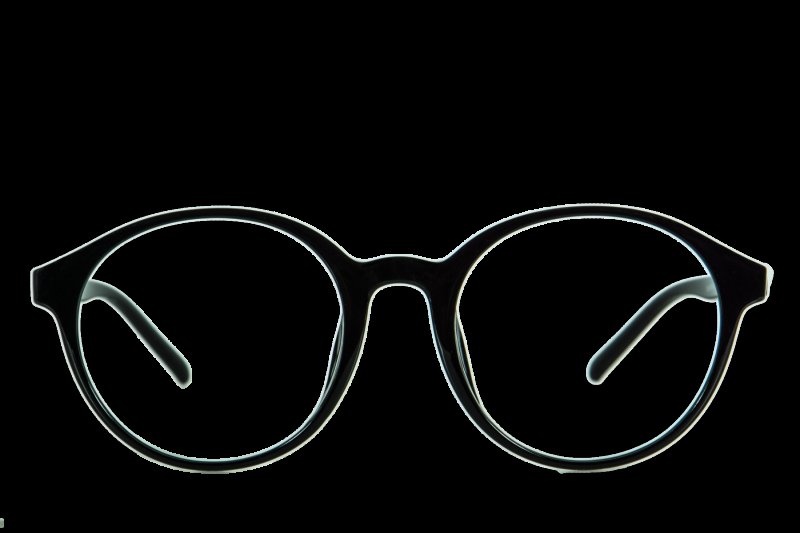 Очки на белом фоне