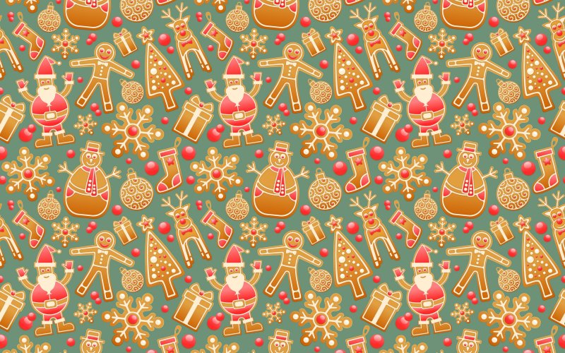 Новогодний паттерн