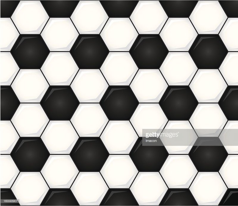 Текстура футбольного мяча