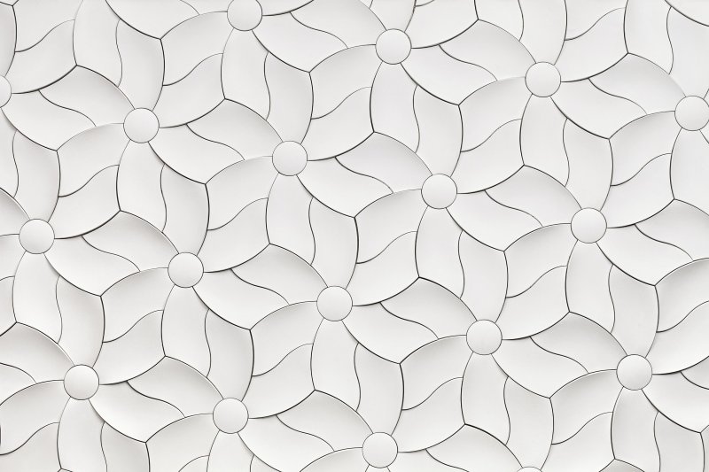 Плитка с геометрическим рисунком