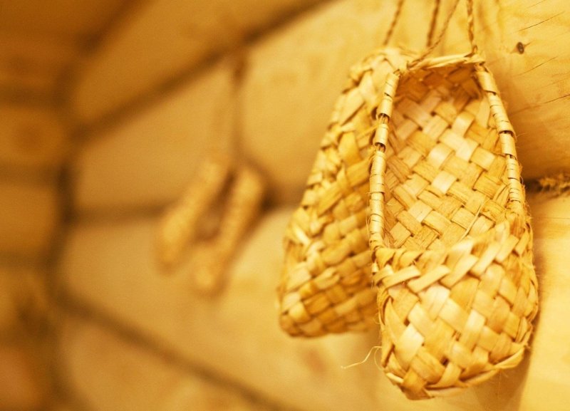 Лапти из лыка