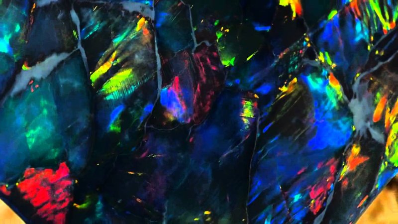 Черный опал Арлекин