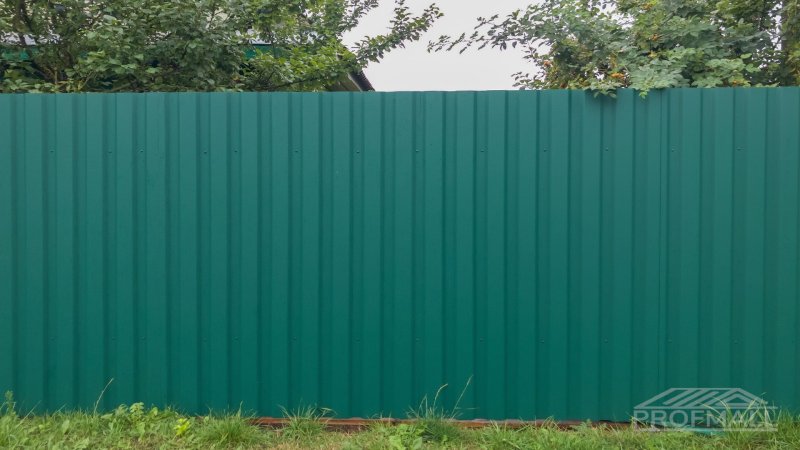 Профлист МП-20 зеленый (RAL 6005)