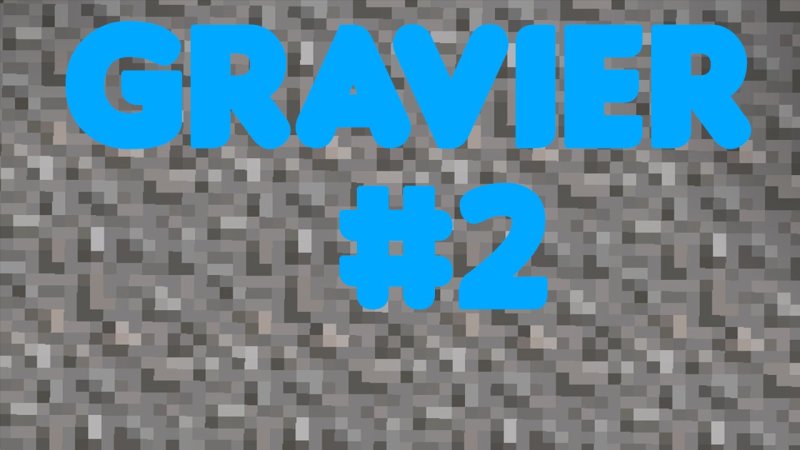 Гравий майнкрафт блок