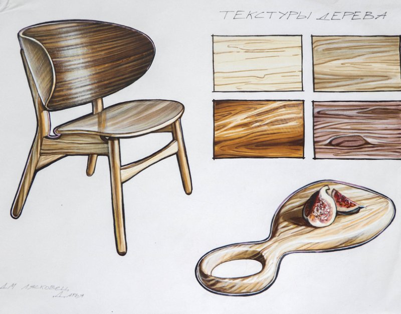 Деревянные предметы