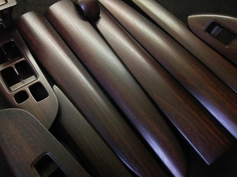 Аквапринт черное дерево матовое