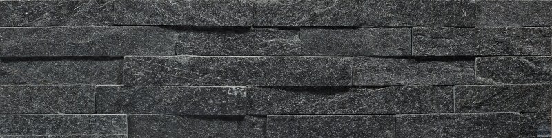 Кварцит черный 150х600х15-20 мм 0.63 м2/ 7 шт