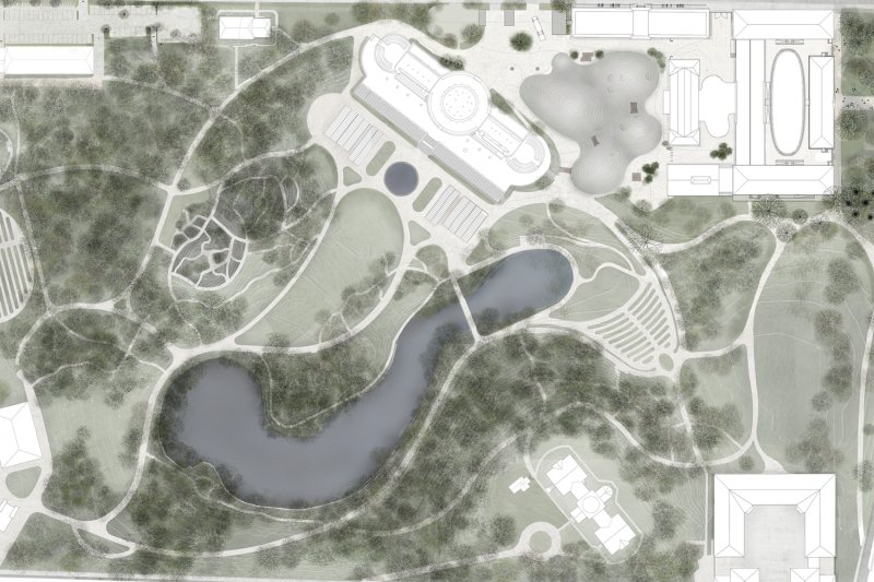 Архитектурная подача генплана