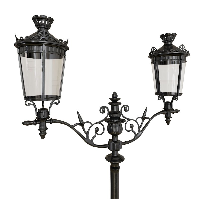 Кованый уличный фонарь Геншин