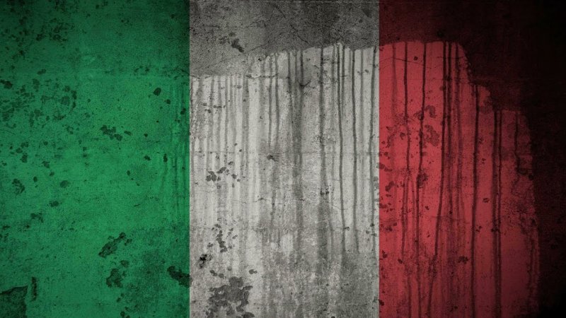 Итальянский флаг фон